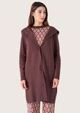 Cardigan Cecil in maglia MARRONE CASTAGNA Donna immagine n. 1