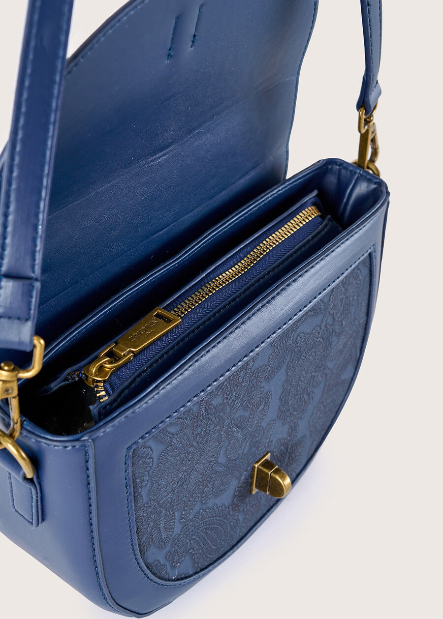Tracolla Bonye in ecopelle BLU LAGUNAMARRONE RUGGINE Donna , immagine n. 2