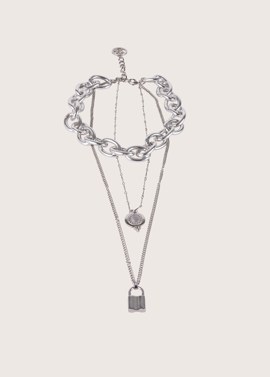 Cleo triple necklace with pendants  Woman , image number 2
