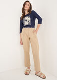 T-shirt Stezy con ricamo BLU Donna immagine n. 4