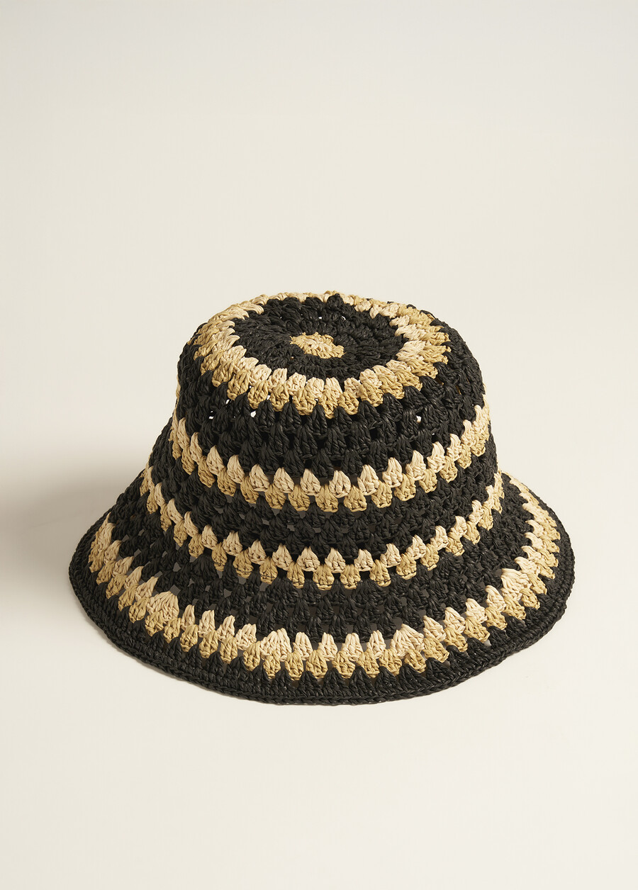 Cappello Briglia Modello Pescatore BEIGE Donna , immagine n. 2