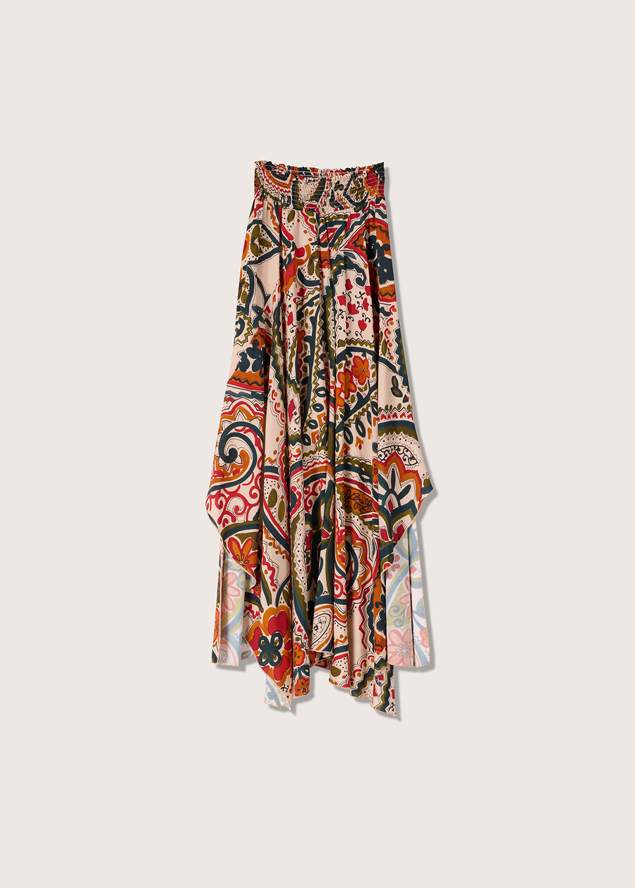 Gonna Glenda 100% viscosa BEIGE LIGHT BEIGE Donna , immagine n. 5