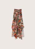 Gonna Glenda 100% viscosa BEIGE LIGHT BEIGE Donna immagine n. 5