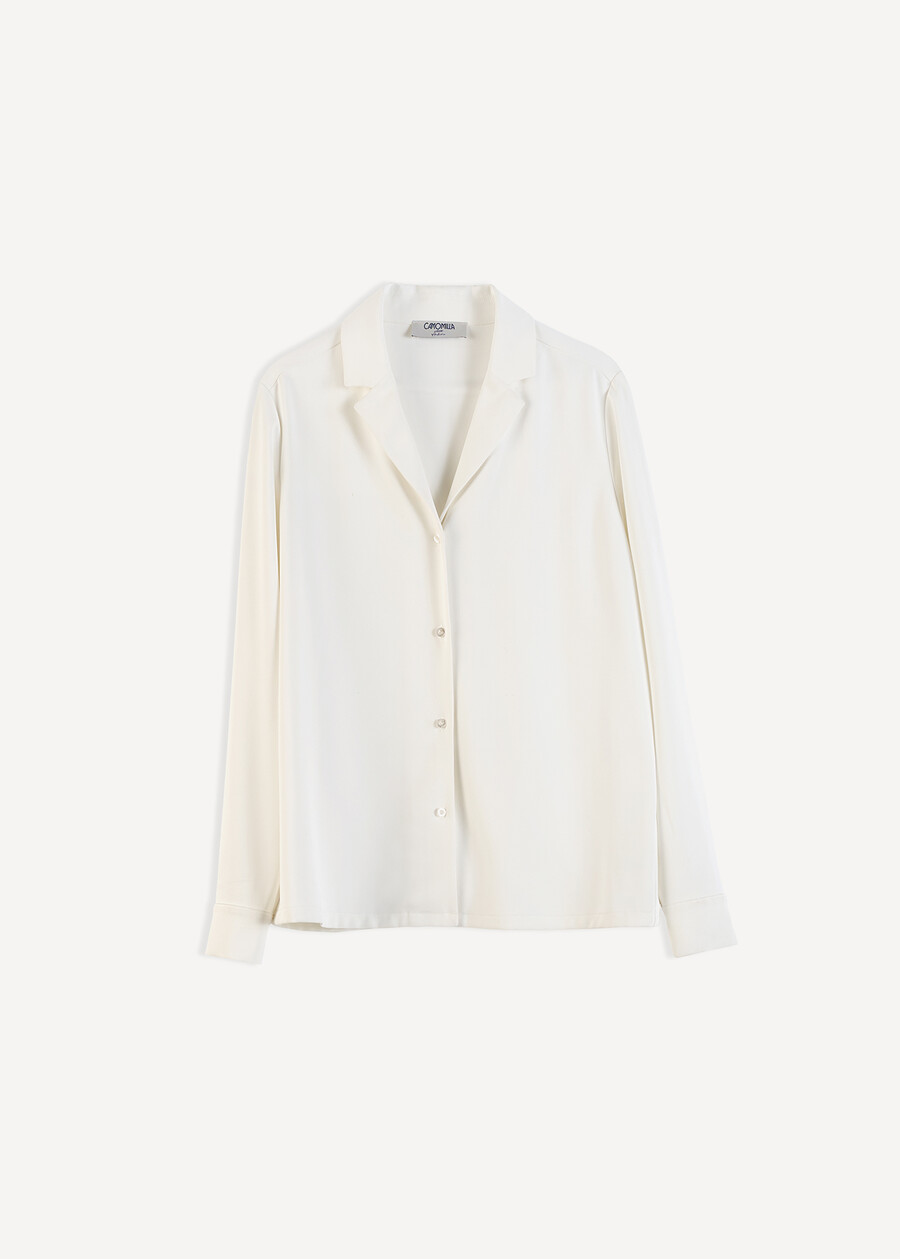 Clelia heavy jersey shirt BIANCO Woman , image number 5