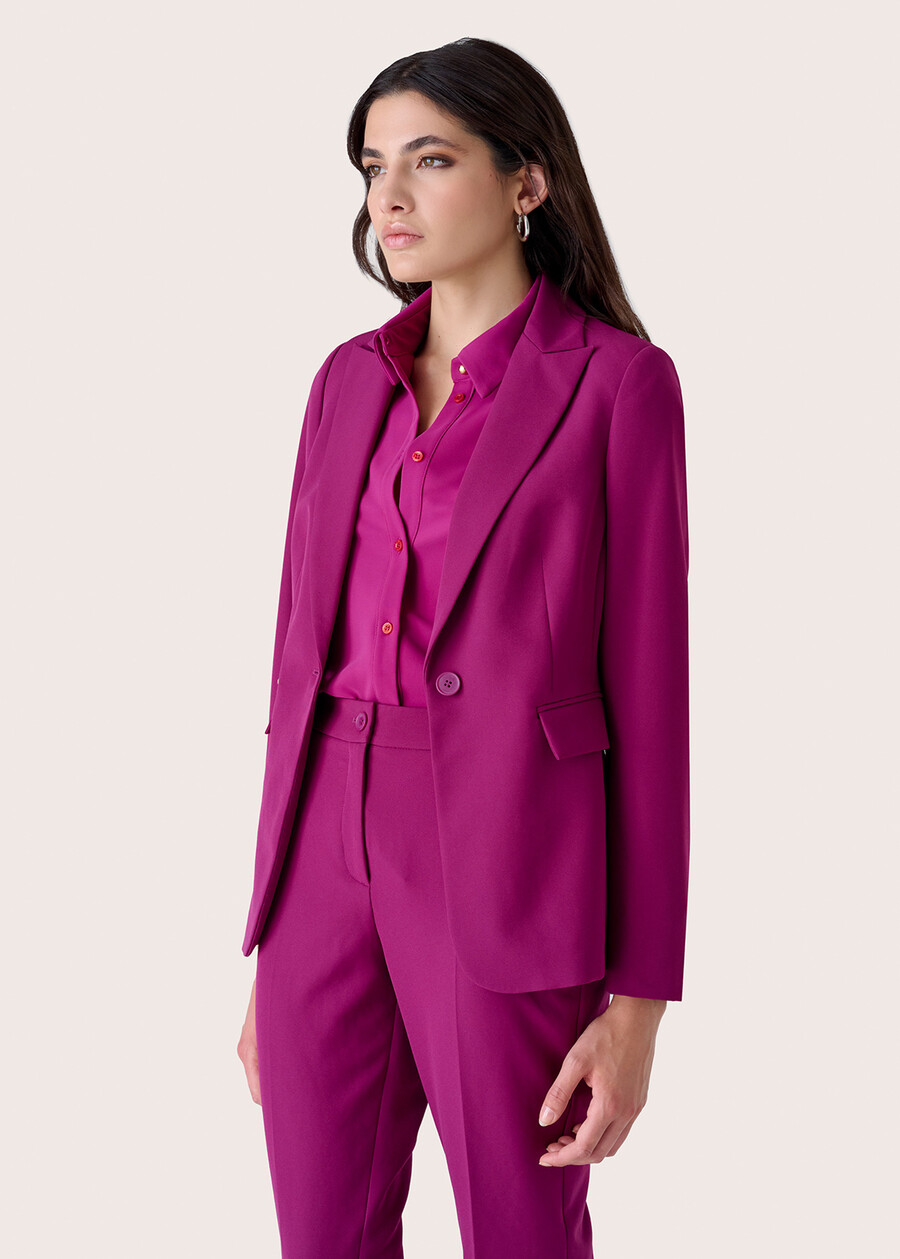 Giacca elegante Giselle ROSSO MAGENTAVERDE BOTTIGLIA Donna , immagine n. 2