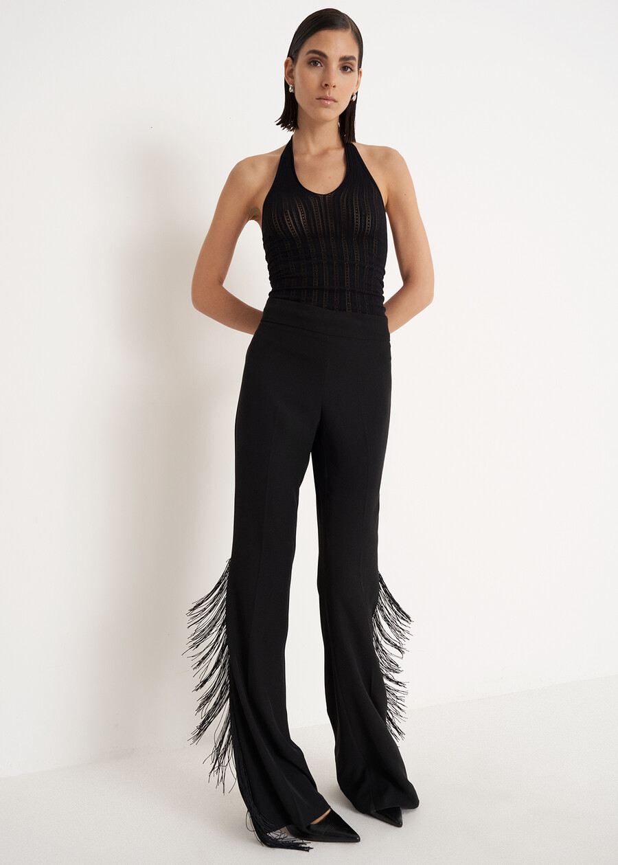 Victoria cady trousers NERO BLACK Woman , image number 2