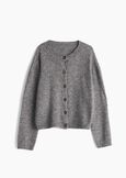 Cardigan Condor scollo tondo GRIGIO MEDIUM GREYMARRONE Donna immagine n. 5