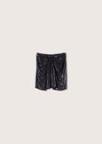 Minigonna Gabrielle in paillettes NERO BLACK Donna immagine n. 5