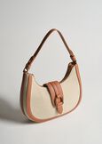 Bixy-A canvas and deer print hobo BEIGE LIGHT BEIGE Woman image number 2