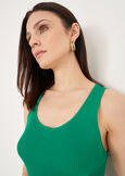 Top Titania in maglia VERDEBIANCO BURRO Donna immagine n. 2