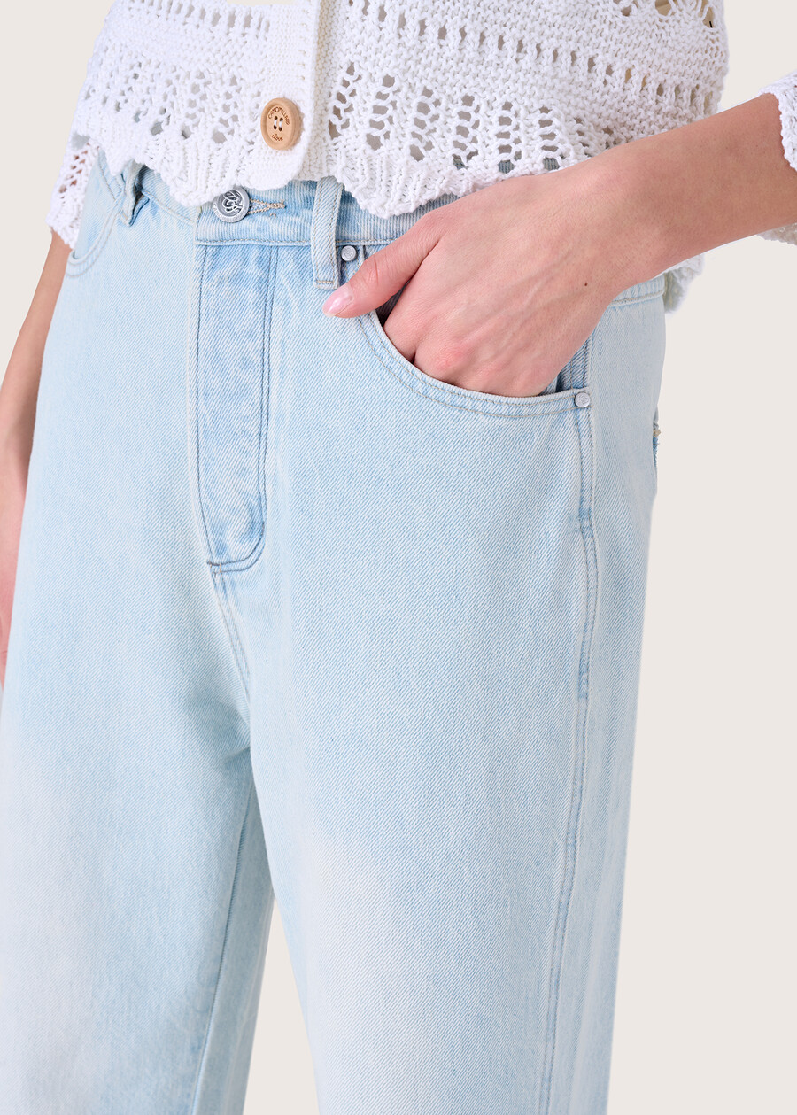 Dylan 100% cotton denim trousers DENI DENIM Woman , image number 3