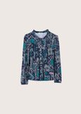 Schio shirt with western cut BLU LAGUNA Woman image number 4