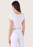 Sunrise cotton t-shirt BIANCOARANCIO SUNRISE Woman image number 3