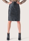 Giselle eco-leather skirt image number 2