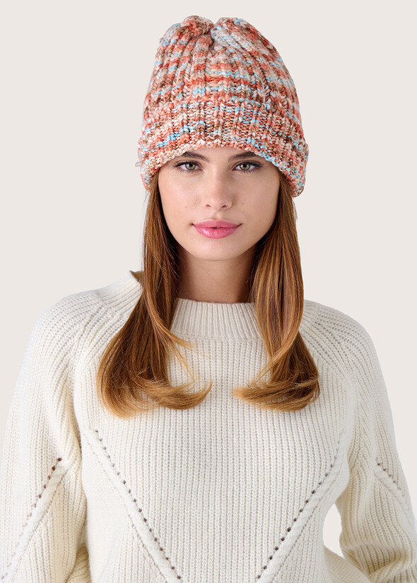 Cappello Cameron effetto tweed BLU LAGUNAMARRONE RUGGINE Donna null