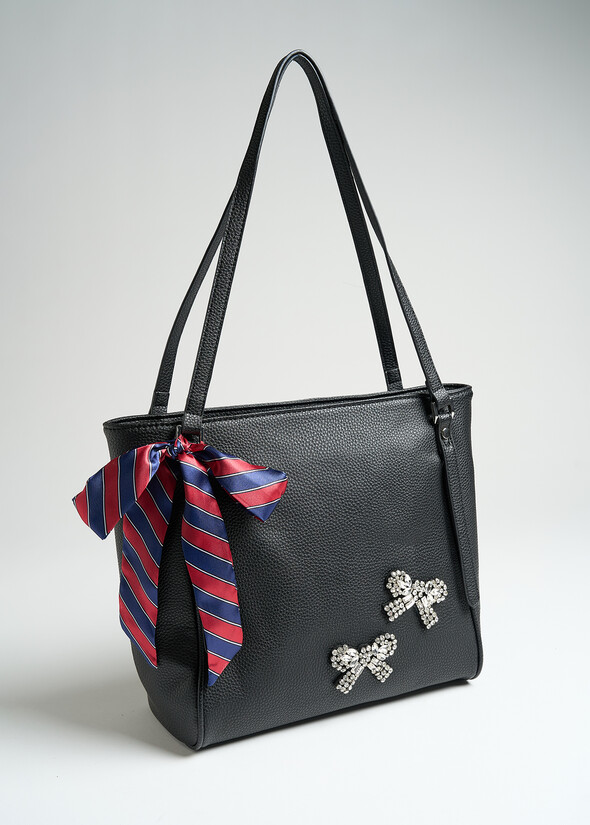 Shopping Bely A nera con strass NERO Donna null