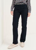 Pantaloni Pablos in cotone slim BLU Donna immagine n. 2