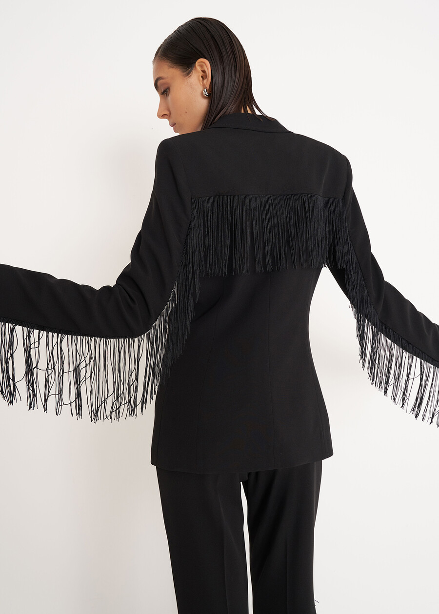 Guenda cady blazer NERO BLACK Woman , image number 4