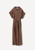 Abito midi chemisier Aron MARRONE Donna immagine n. 5