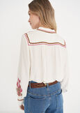 Camicia Cassya 100% rayon BIANCO WHITE Donna immagine n. 3
