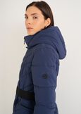 Piky padded jacket with belt BLU MIDNIGHTOYSBL Woman image number 4