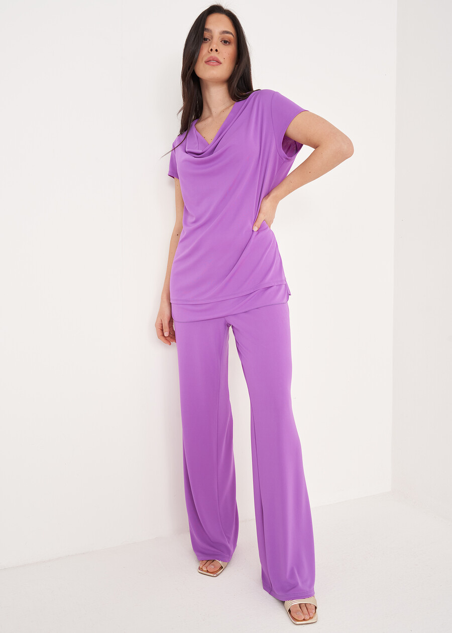 T-shirt Sindy In Jersey VIOLA MULBERRY Donna , immagine n. 4