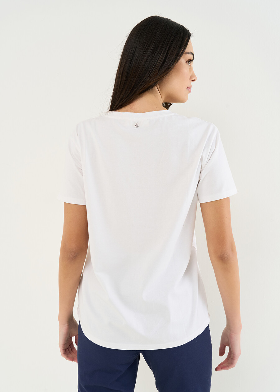 T-shirt Soledad con stampa BIANCO WHITE Donna , immagine n. 3