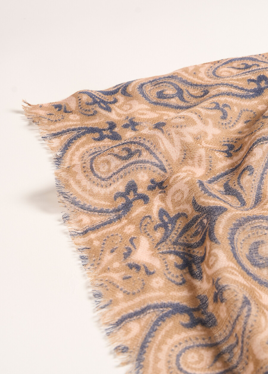 Sciarpa Sily 100% lana BEIGE ECRU Donna , immagine n. 3