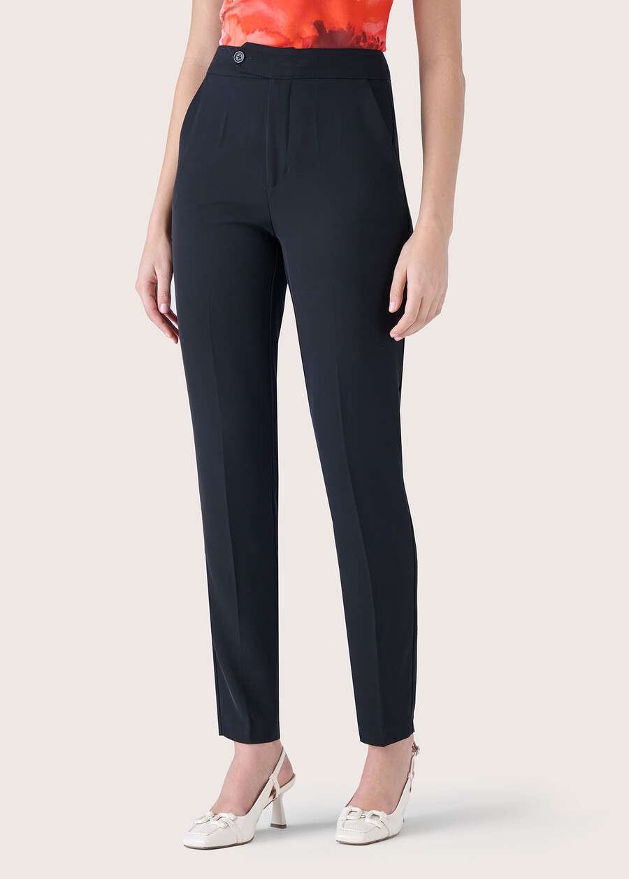 Alice cady trousers BLUE OLTREMARE NERO BLACKROSSO TULIPANO Woman , image number 2