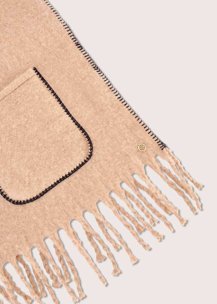 Simonetta scarf with pocket  Woman , image number 2