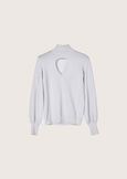 Maglia Merry con apertura a goccia BIANCO WHITE Donna immagine n. 4