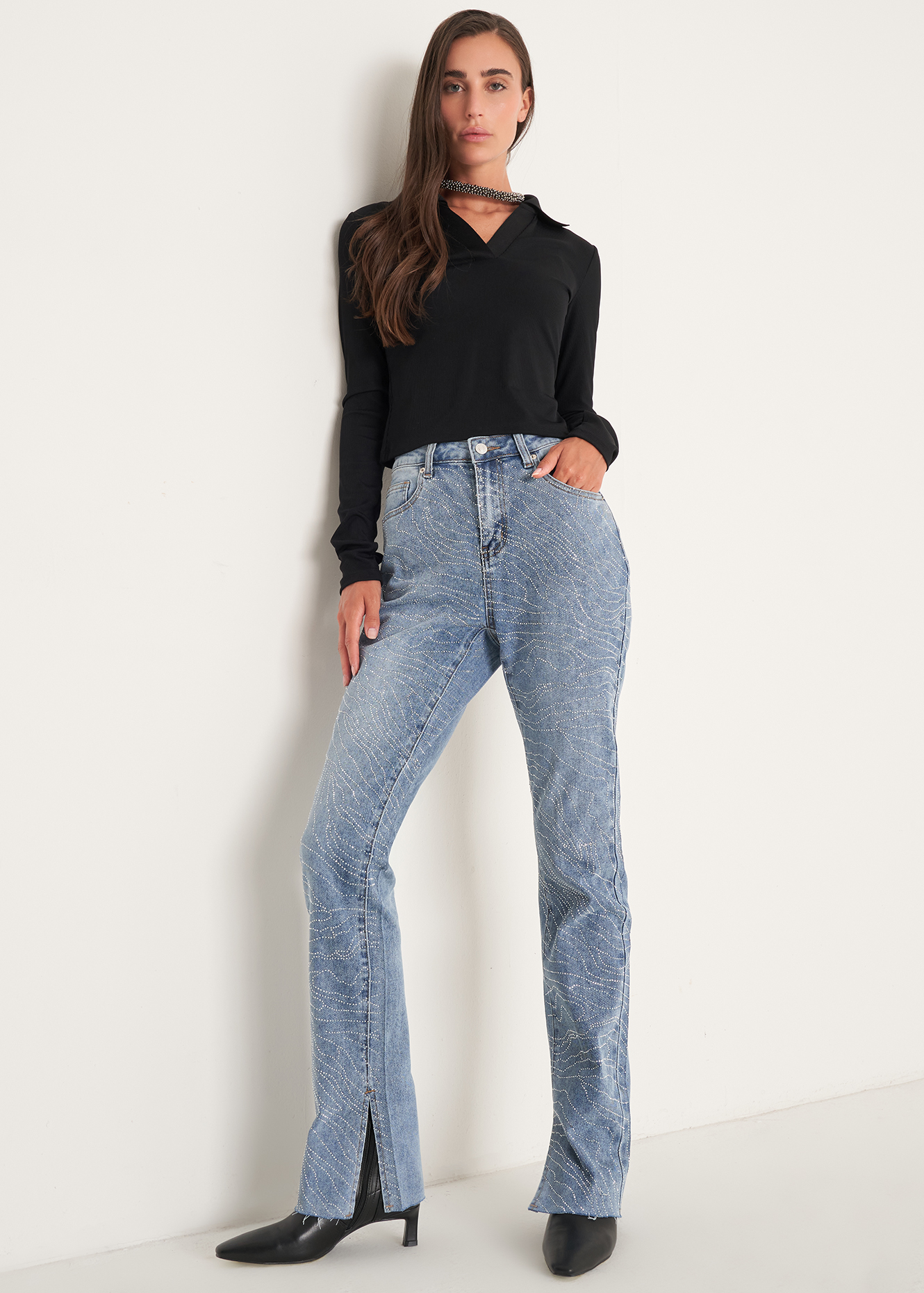 Pantaloni denim Daniel skinny