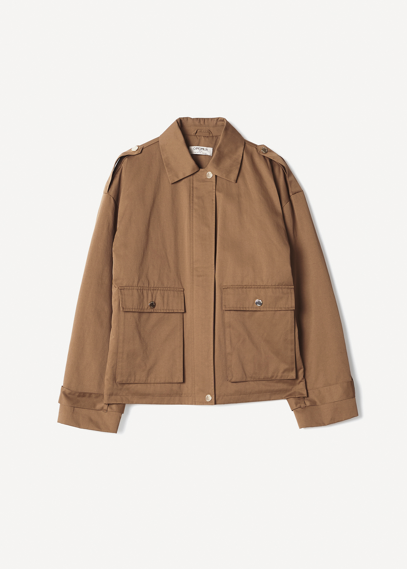 Giubbino Gary con zip nascosta